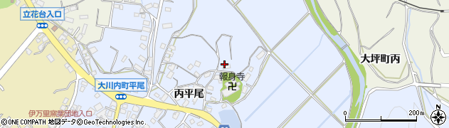 佐賀県伊万里市大川内町丙平尾2824周辺の地図