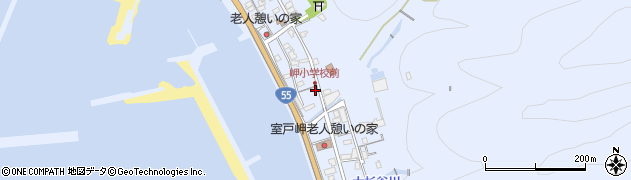 高知県室戸市室戸岬町4627周辺の地図