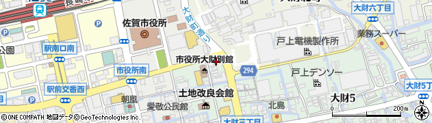 株式会社シーエーティ　佐賀オフィス周辺の地図