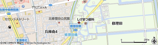 ユア資生堂エルブリッジ巨勢店周辺の地図