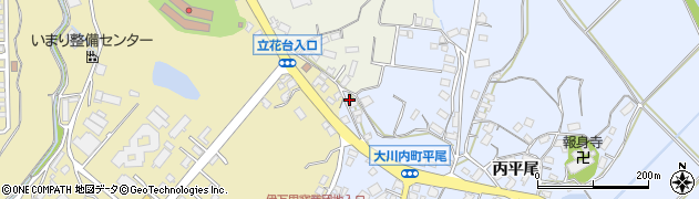 佐賀県伊万里市大川内町丙平尾2557周辺の地図