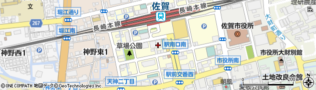 ＡＩＧ損害保険株式会社　佐賀支店周辺の地図