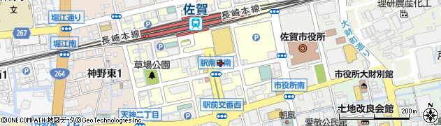 西日本エリートスタッフ株式会社　佐賀オフィス周辺の地図