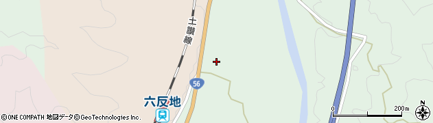 高知県高岡郡四万十町替坂本42周辺の地図