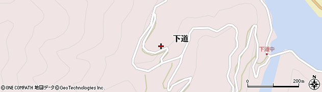 高知県高岡郡四万十町下道120周辺の地図