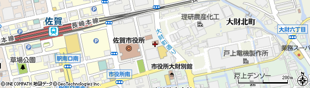 九州農政局　佐賀県拠点・参事官室・代表周辺の地図