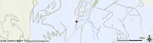佐賀県多久市南多久町長尾瓦川内2646周辺の地図