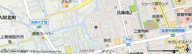 佐賀河川総合開発工事事務所周辺の地図