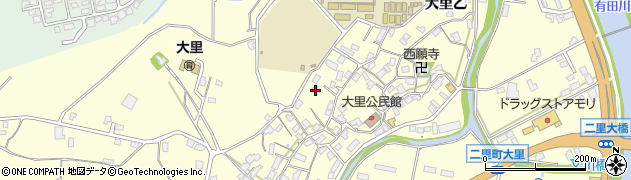佐賀県伊万里市二里町大里乙1043周辺の地図