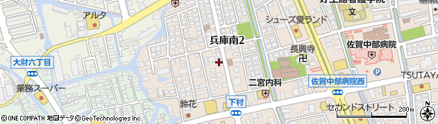 東洋シヤッター株式会社佐賀営業所周辺の地図