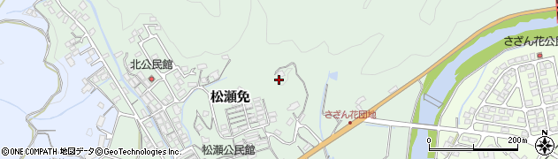長崎県佐々町（北松浦郡）松瀬免周辺の地図