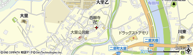 佐賀県伊万里市二里町大里乙1103周辺の地図
