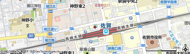 コンフォートホテル佐賀周辺の地図