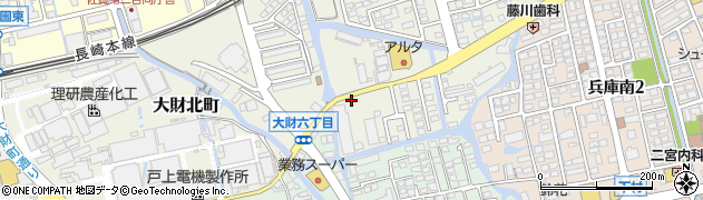 日本通運株式会社　佐賀支店組合事務所周辺の地図