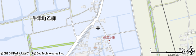 佐賀県小城市牛津町乙柳502周辺の地図