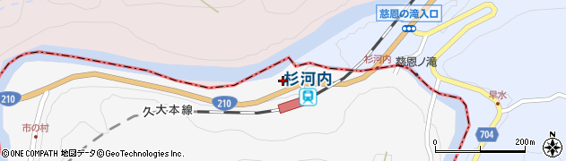 大分県日田市天瀬町赤岩1548周辺の地図