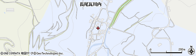 佐賀県多久市南多久町長尾瓦川内2671周辺の地図