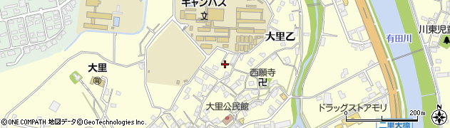佐賀県伊万里市二里町大里乙1181周辺の地図
