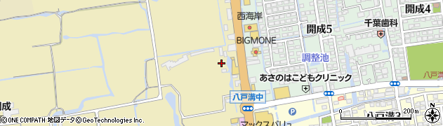 佐賀県佐賀市鍋島町八戸溝1461周辺の地図
