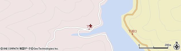 高知県高岡郡四万十町下道33周辺の地図