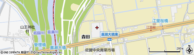株式会社マルハニチロ物流　九州支社佐賀物流センター周辺の地図