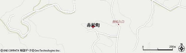 長崎県平戸市赤松町周辺の地図