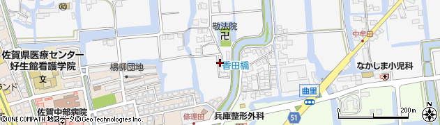 佐賀県佐賀市兵庫町渕710-1周辺の地図