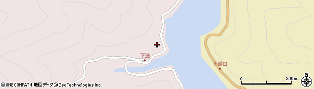 高知県高岡郡四万十町下道38周辺の地図