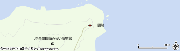 関埼灯台周辺の地図