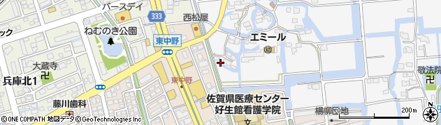 佐賀県佐賀市兵庫町渕921-6周辺の地図