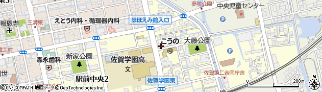 九州労働金庫　佐賀県本部周辺の地図