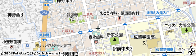 三漢薬局周辺の地図