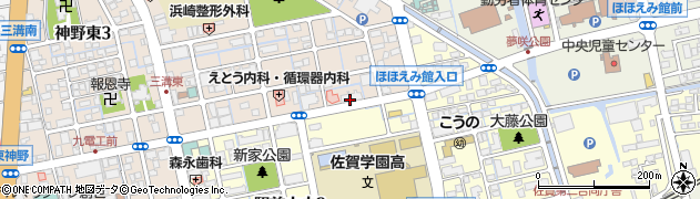 サーパス佐賀駅前第２管理事務室周辺の地図