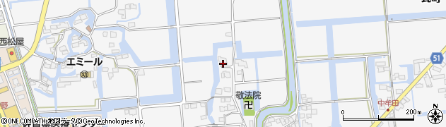 佐賀県佐賀市兵庫町渕693周辺の地図