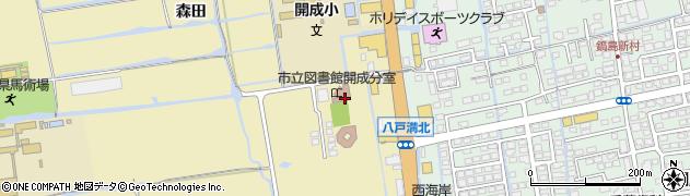 佐賀市役所　開成老人福祉センター周辺の地図