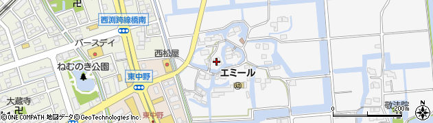 佐賀県佐賀市兵庫町渕881周辺の地図