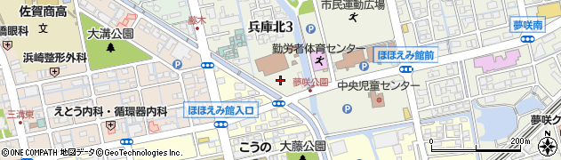 佐賀広域消防局佐賀消防署　予防指導課周辺の地図