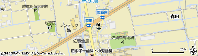 木寺石油株式会社　佐賀配送センター周辺の地図