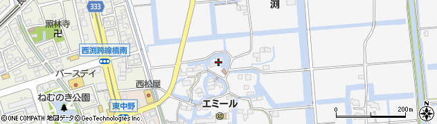 佐賀県佐賀市兵庫町渕854周辺の地図