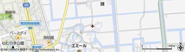 佐賀県佐賀市兵庫町渕1034周辺の地図