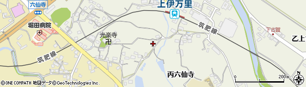 佐賀県伊万里市大坪町丙六仙寺1659周辺の地図