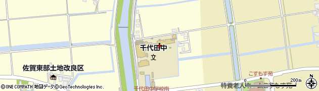 神埼市立千代田中学校周辺の地図