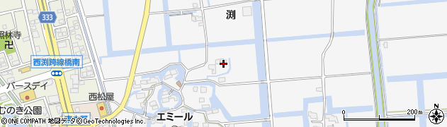 佐賀県佐賀市兵庫町渕1036周辺の地図
