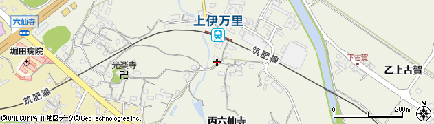 佐賀県伊万里市大坪町丙六仙寺1262周辺の地図
