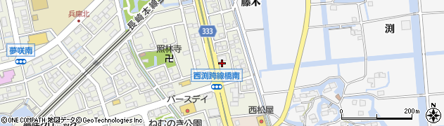 株式会社サニクリーン　九州佐賀営業所周辺の地図