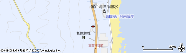 高知県室戸市室戸岬町3522周辺の地図