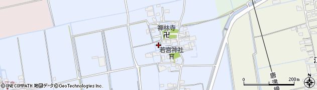 佐賀県小城市牛津町乙柳125周辺の地図