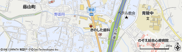 福岡トヨタ　久留米南店周辺の地図