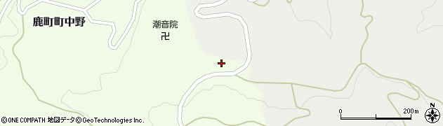 長崎県佐世保市鹿町町中野173周辺の地図