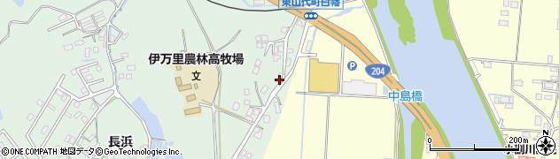 佐賀県伊万里市東山代町長浜1642周辺の地図